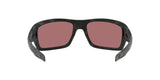 Oakley Turbine Blue Lens Sunglasses For Men In Black