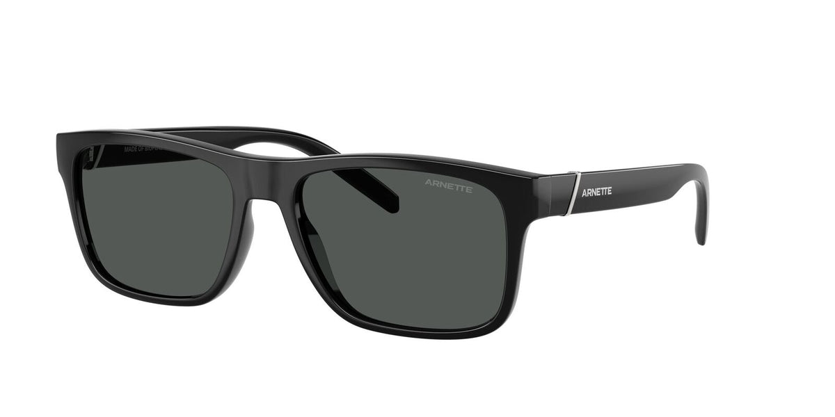 Arnette Unisex Bandra Sunglasses In Black