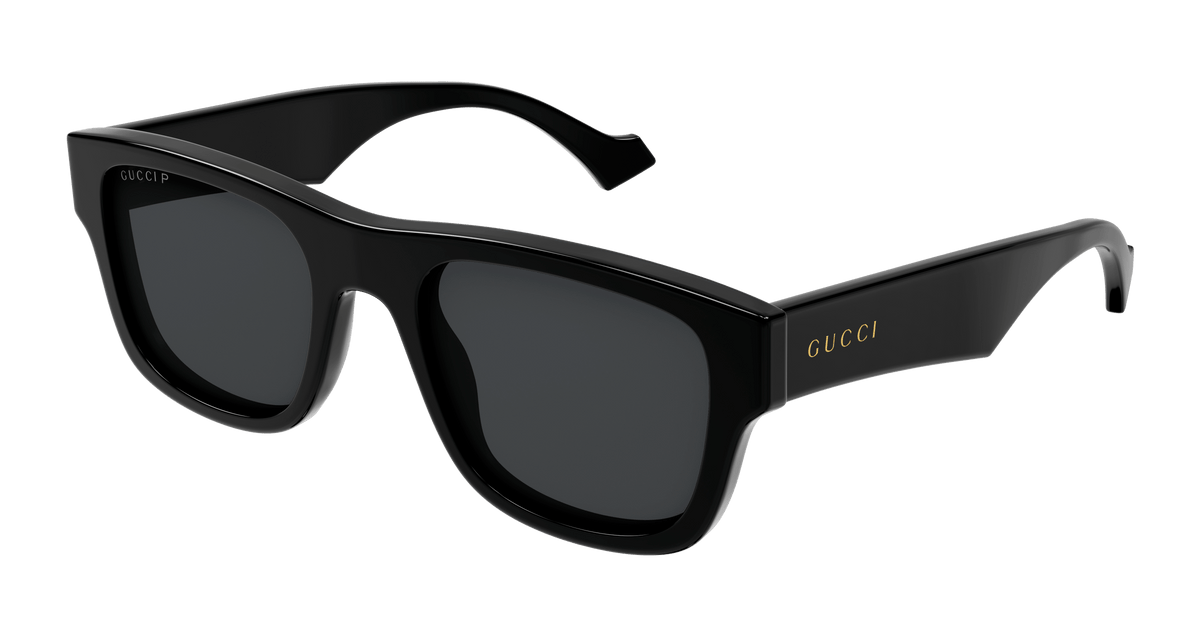 Gucci Mens Black Frame Sunglasses