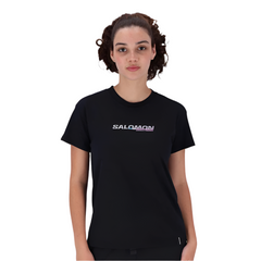 Salomon Sll8976 Womens Strike Out Ss Tee Black