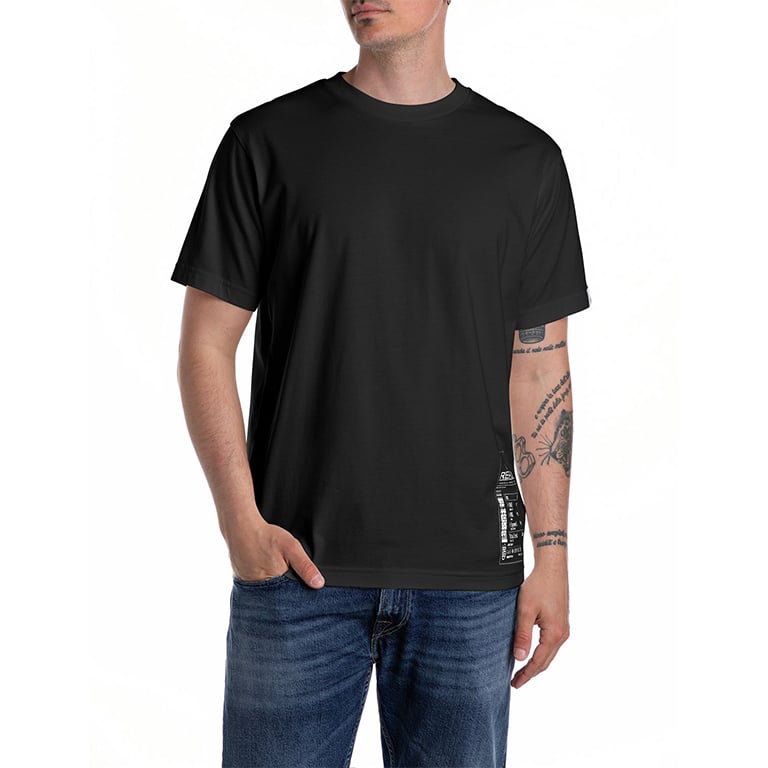 Replay Mens T-Shirt In Black
