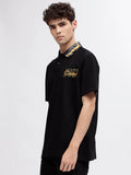 Just Cavalli 75Oagt04 Cj506 R Cadillac T-Shirt Black