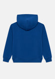 Calvin Klein Boys Light Monologo Hoodie In Blue