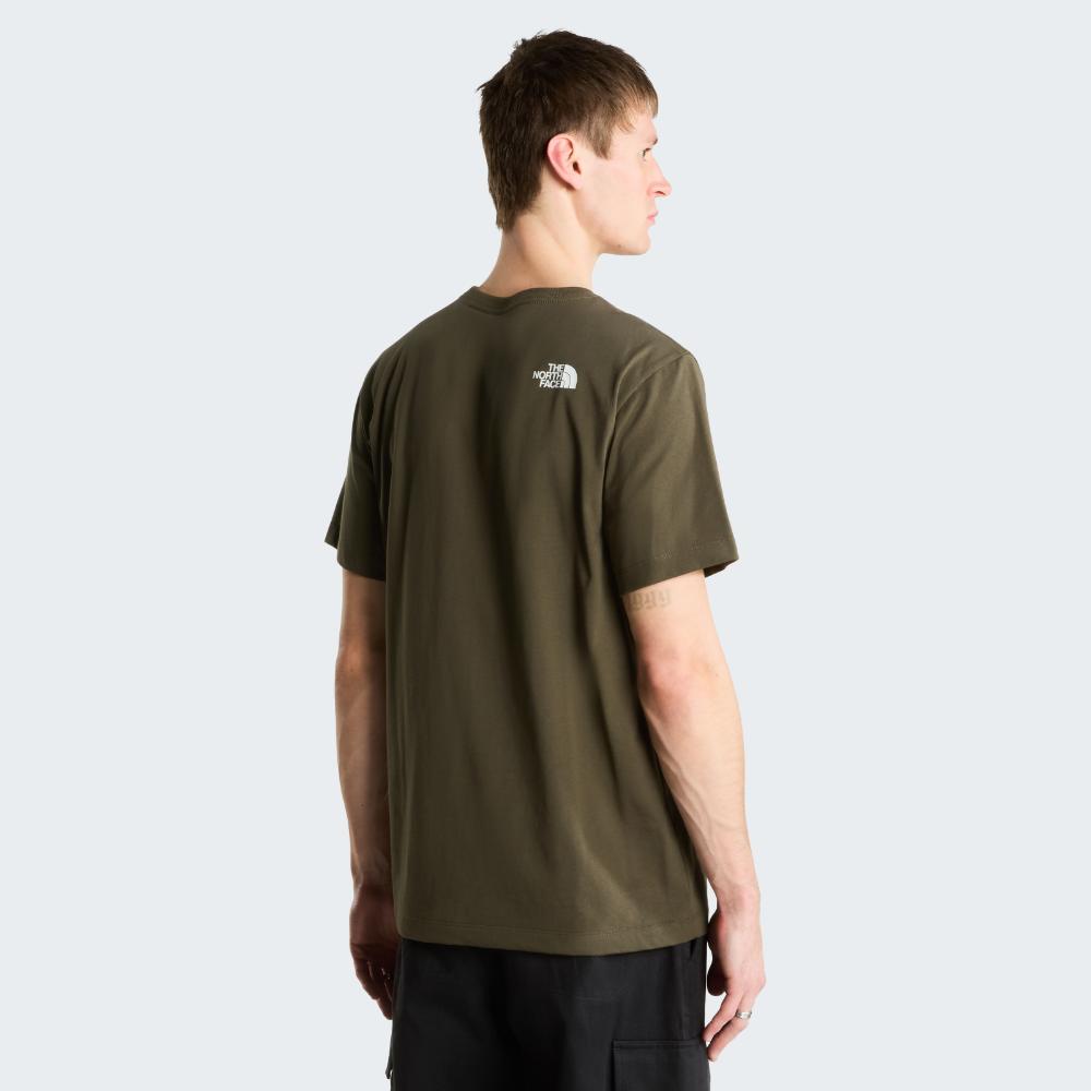 The North Face Mens Evolution Dome T-Shirt In New Taupe