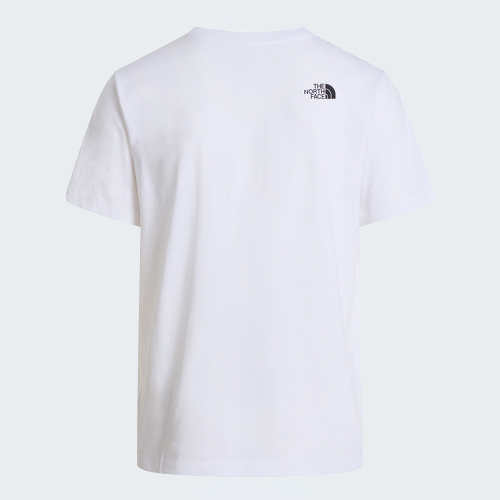 The North Face Mens Evolution Half Dome Regular Short Sleeve T-Shirt In White