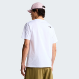 The North Face Mens Evolution Half Dome Regular Short Sleeve T-Shirt In White