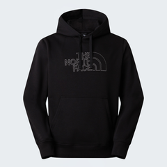 The North Face Mens Crew Peak Light Hoodie Black