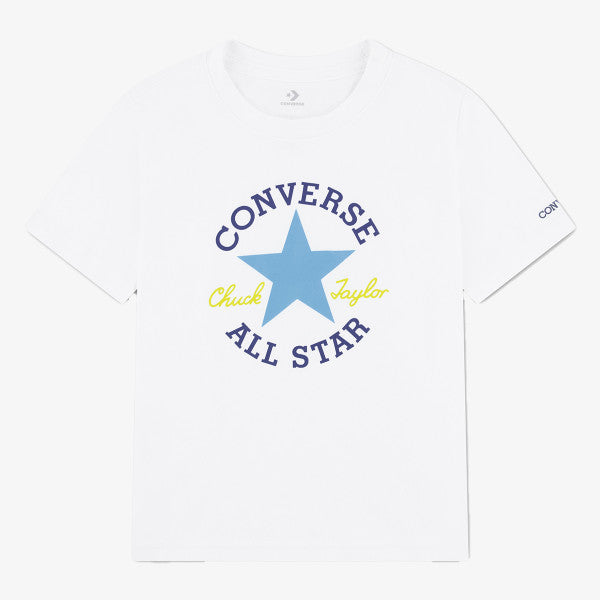 Converse Boys Dissected Chuck Patch T-Shirt In White
