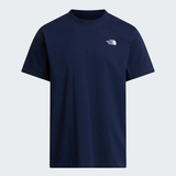 The North Face Mens Evolution Dome Short Sleeves T-Shirt In Navy Blue