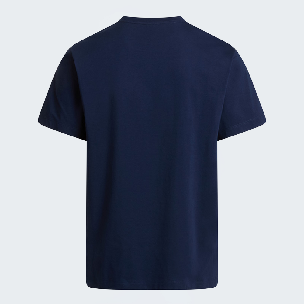 The North Face Mens Evolution Dome Short Sleeves T-Shirt In Navy Blue
