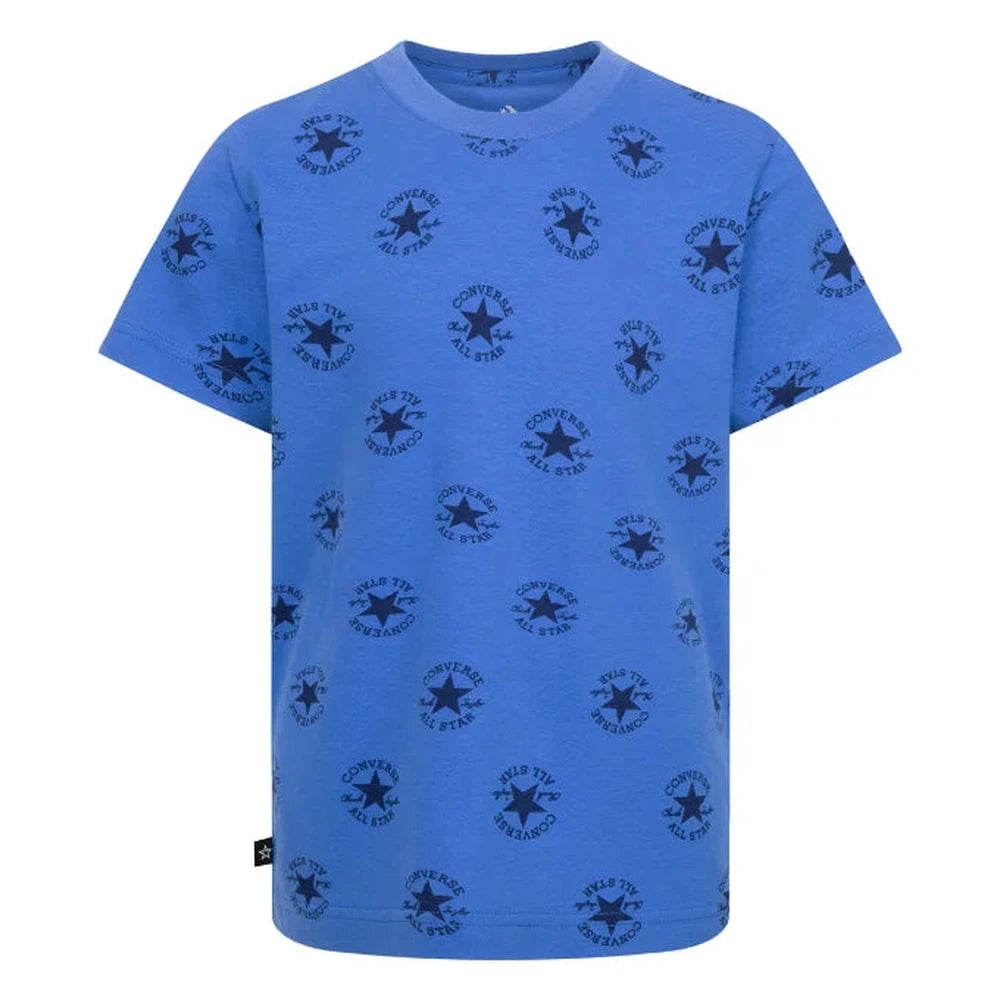 Converse Sustainable Core Short Sleeve T-Shirt In Blue