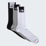 The North Face Unisex Adults Multi Sport 3 Pack In White/Grey/Black