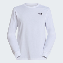 The North Face Mens Dome Regular Ls Tee White