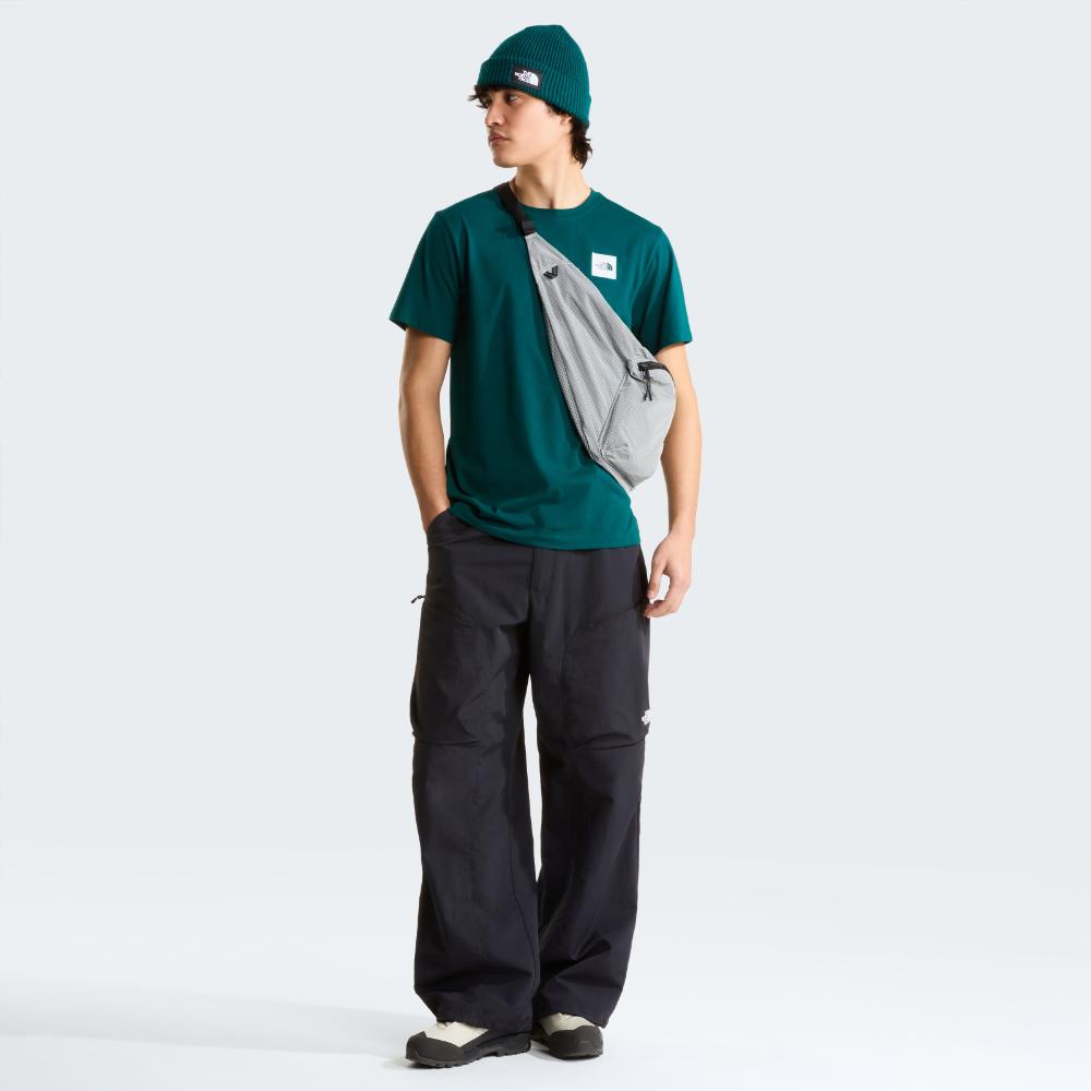 The North Face Mens Evolution Box Short Sleeves T-Shirt In Pacific Teal