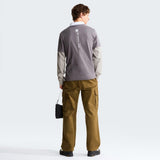 The North Face Mens Vertical Regular Graphic Short Sleeves T-Shirt In Smoked Pearl