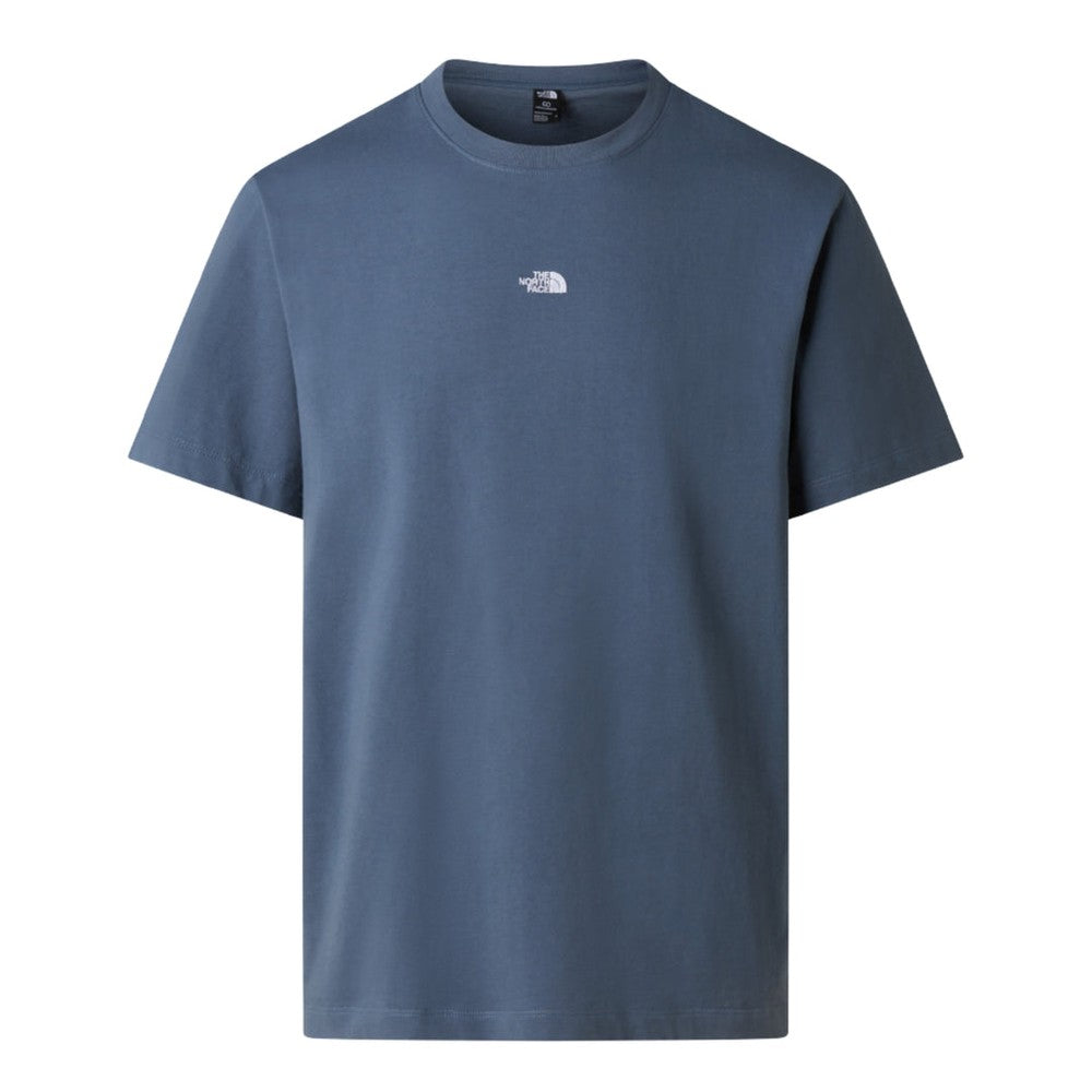 The North Face Mens Essential Simple Dome Relaxed Short Sleeves T-Shirt In Granite Grey