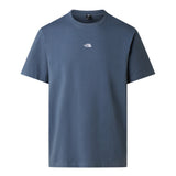 The North Face Mens Essential Simple Dome Relaxed Short Sleeves T-Shirt In Granite Grey