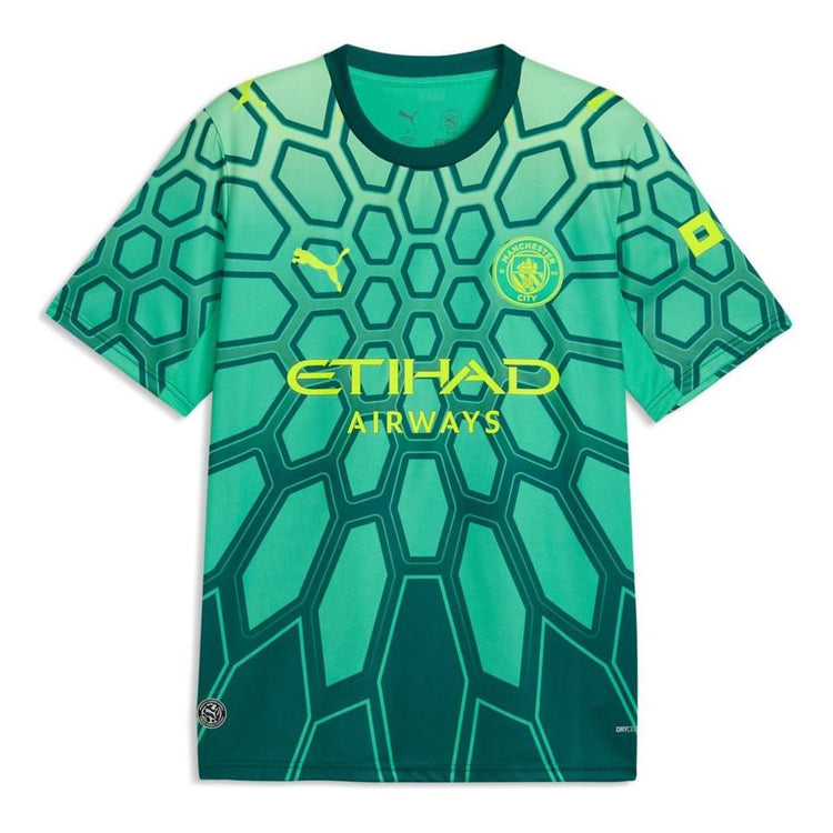 Puma Mens Manchester City Replica Jersey In Green