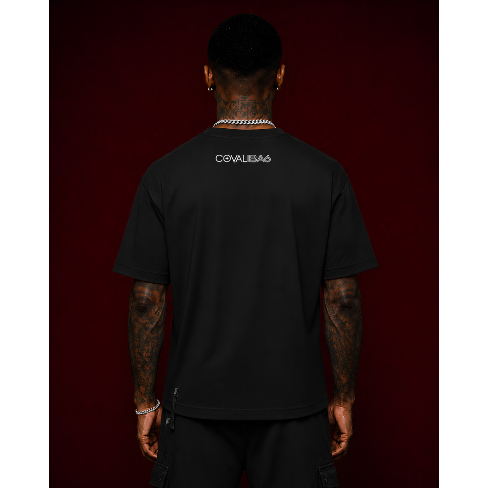 Covali Mens Ba6 Swave T-Shirt In Black
