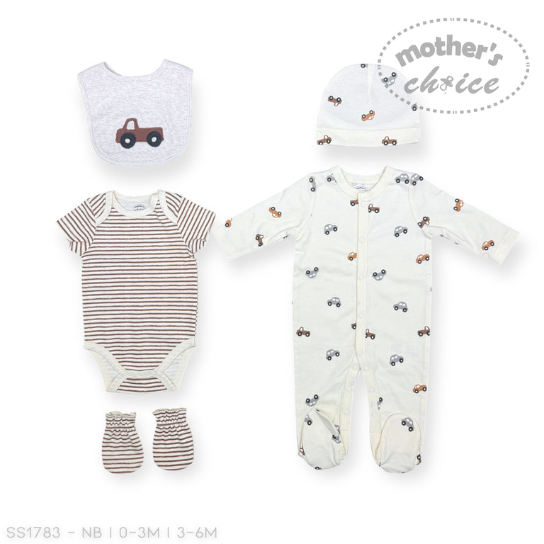 Mother's Choice 5Pc Starter Packs Truck In Stone