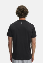 Under Armour Mens Launch Camo T-Shirt In Black