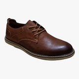 Hush Puppies Dylan Waxy Nubuck  Dark Brown