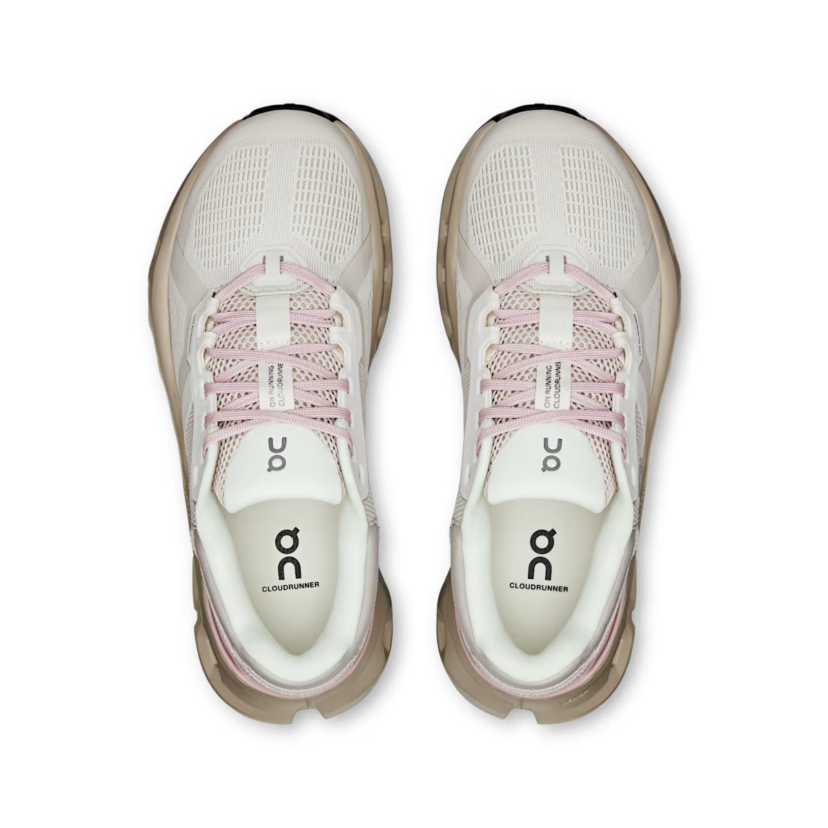 Oncloud Womens Cloudrunner Shoes in Silver and Mauve