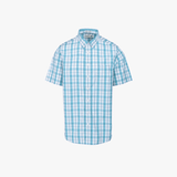 Pringle Mens Trey Short Sleeve Classic Shirt In Blue
