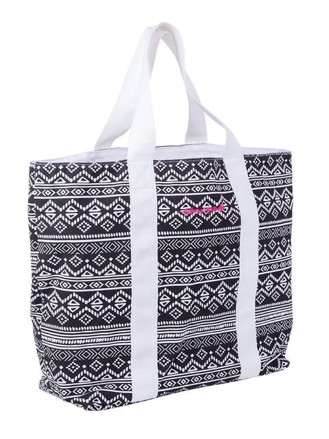 Isaland Style Aztec Printed Shopper 9014051 Black