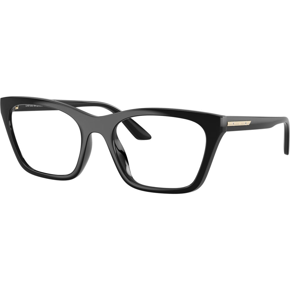 Emporio Armani Shiny Unisex Sunglasses In Black