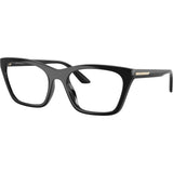 Emporio Armani Shiny Unisex Sunglasses In Black