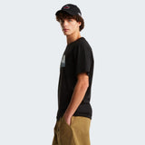 The North Face Mens Mountain Line T-Shirt In Black Multi