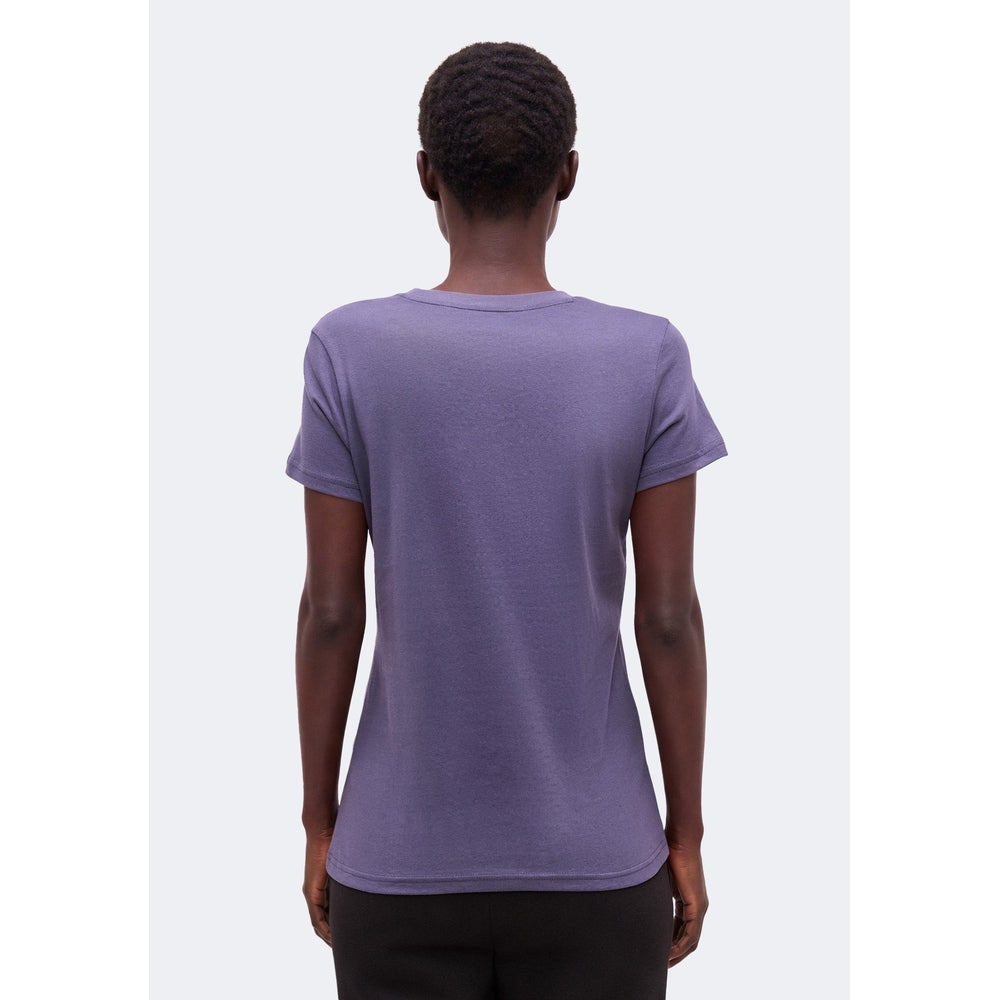 Puma Womens Ess Small No. 1 Logo T-Shirt In Inky Depths