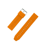 Ciga Unisex Silicone Quick Release Strap In Orange