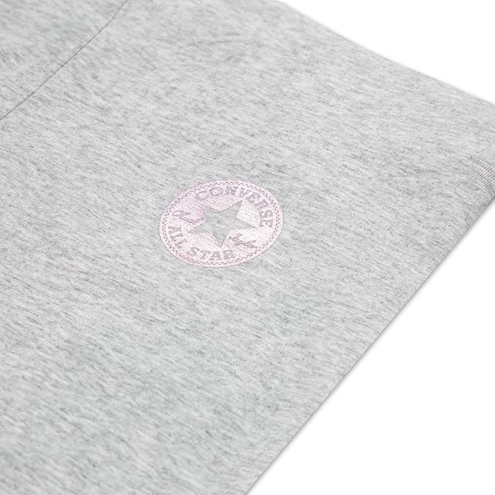 Converse Girls Legging With Metalic Ink In Grey