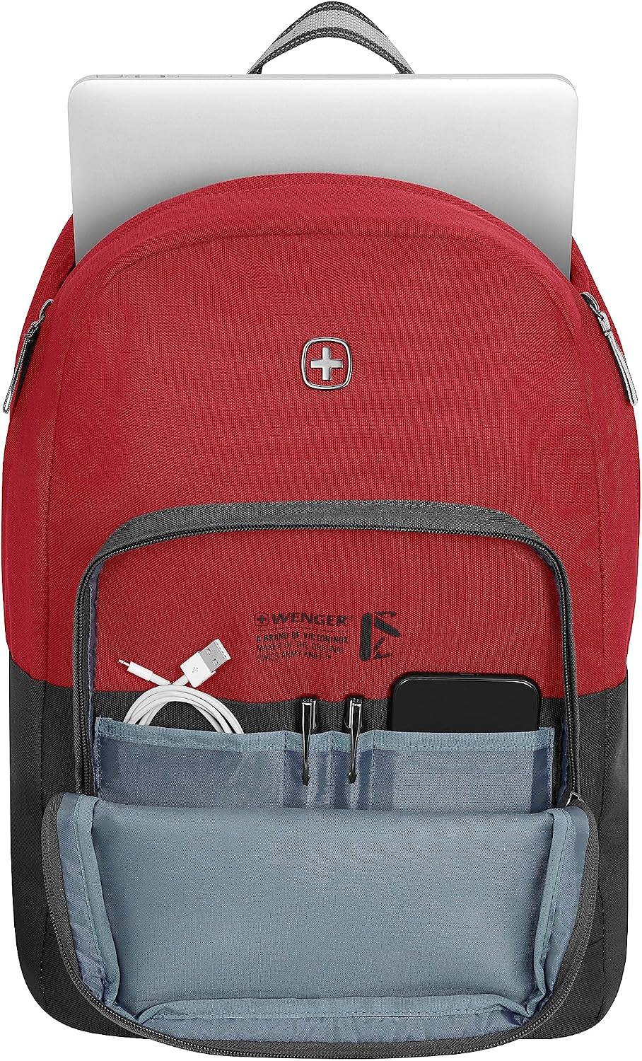Wenger Next 22 Crango Laptop Backpack In Red/Black