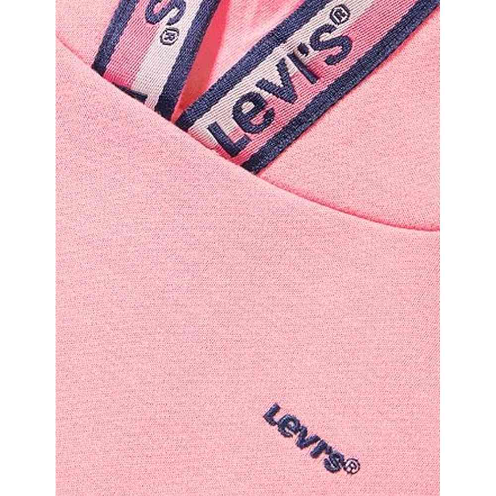Levi's Girls Meet & Greet Taping Hoodie In Pink Icing