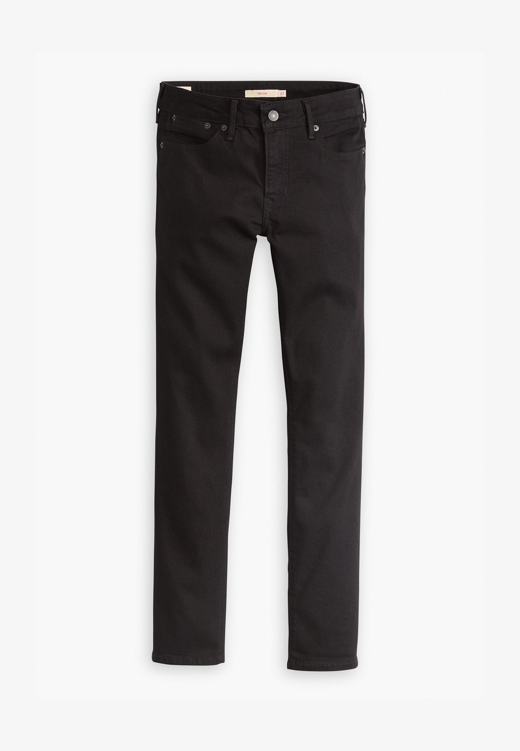 Levis Womens Secluded Echo Slim Jeans In Black
