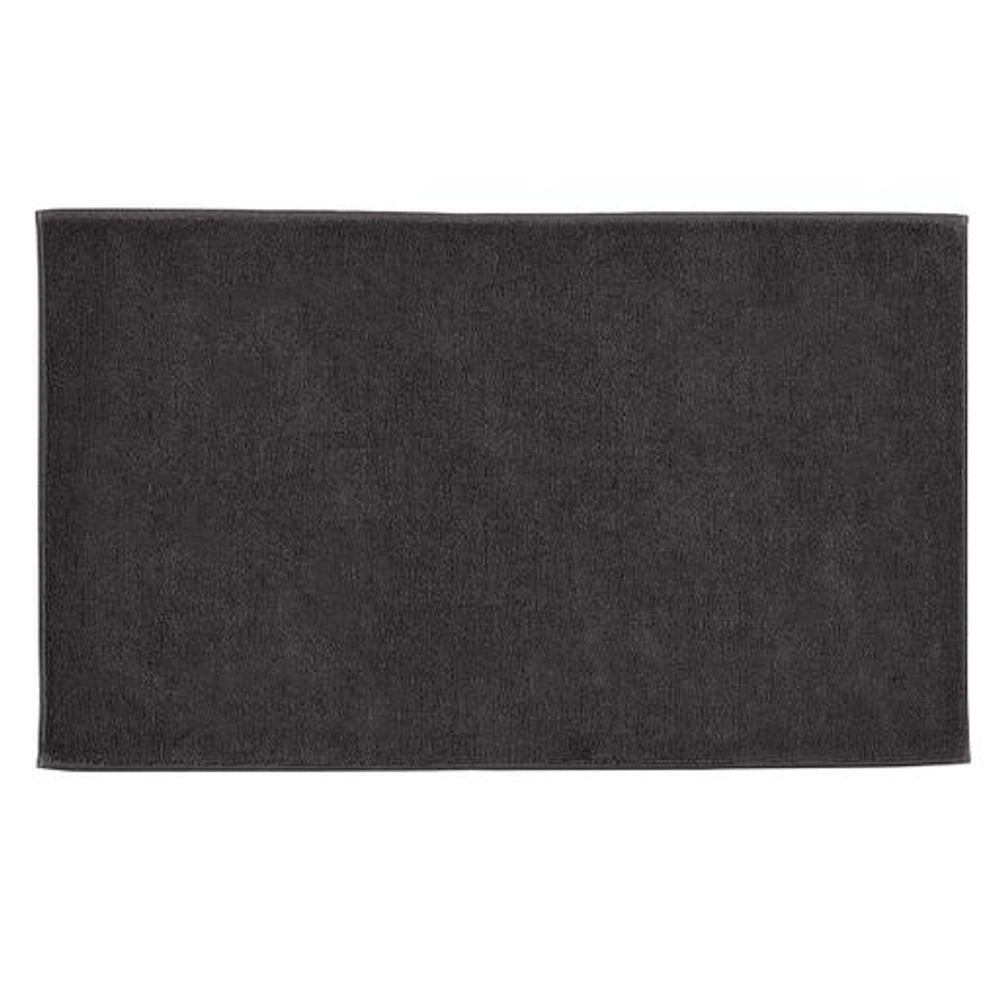 Linen House Nara Bamboo Bath Mat In Charcoal