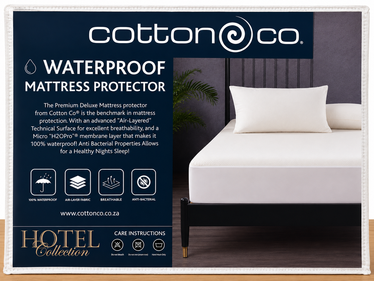Cotton Co Waterproof Mattress Protection In Neutral