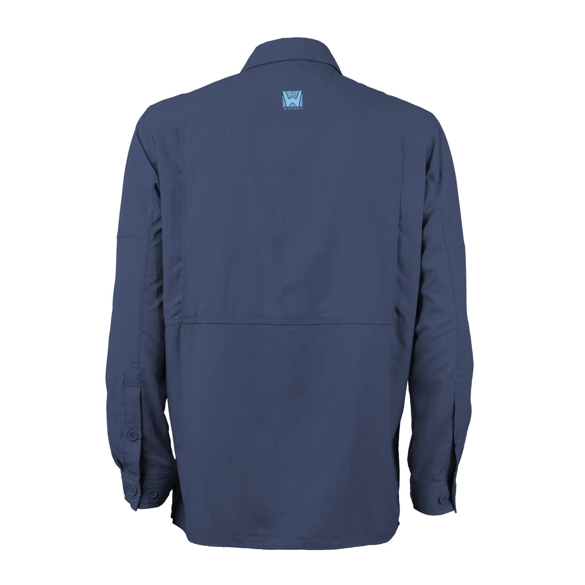 Watamu Mens Pemba Shirt In Petrol Blue