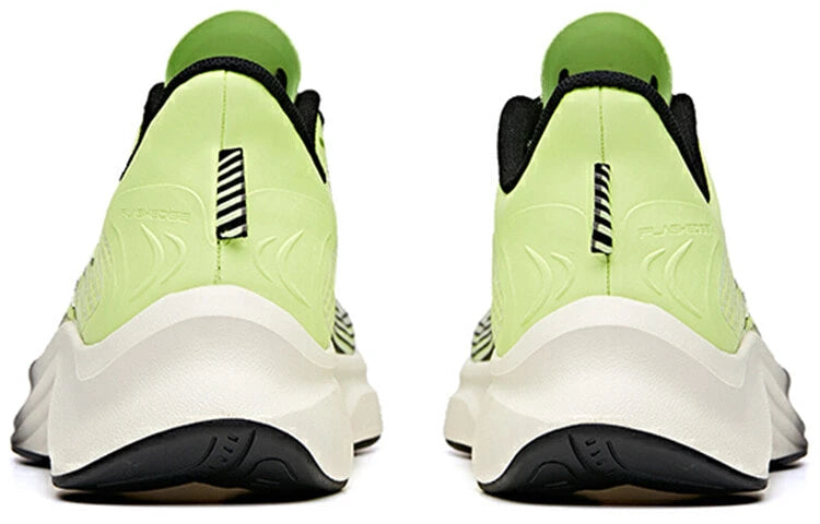 Anta Mens Runnin Shoes In Black & Lime