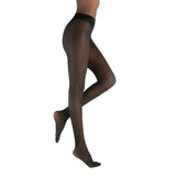 Falke Ladies Bright Silk 15 Pantyhoses In Black