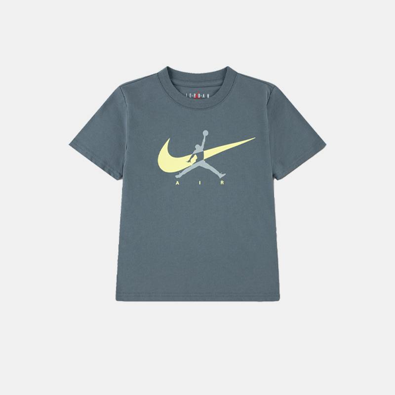 Jordan Boys Jumpman Swoosh Intersection T-shirt In Hasta