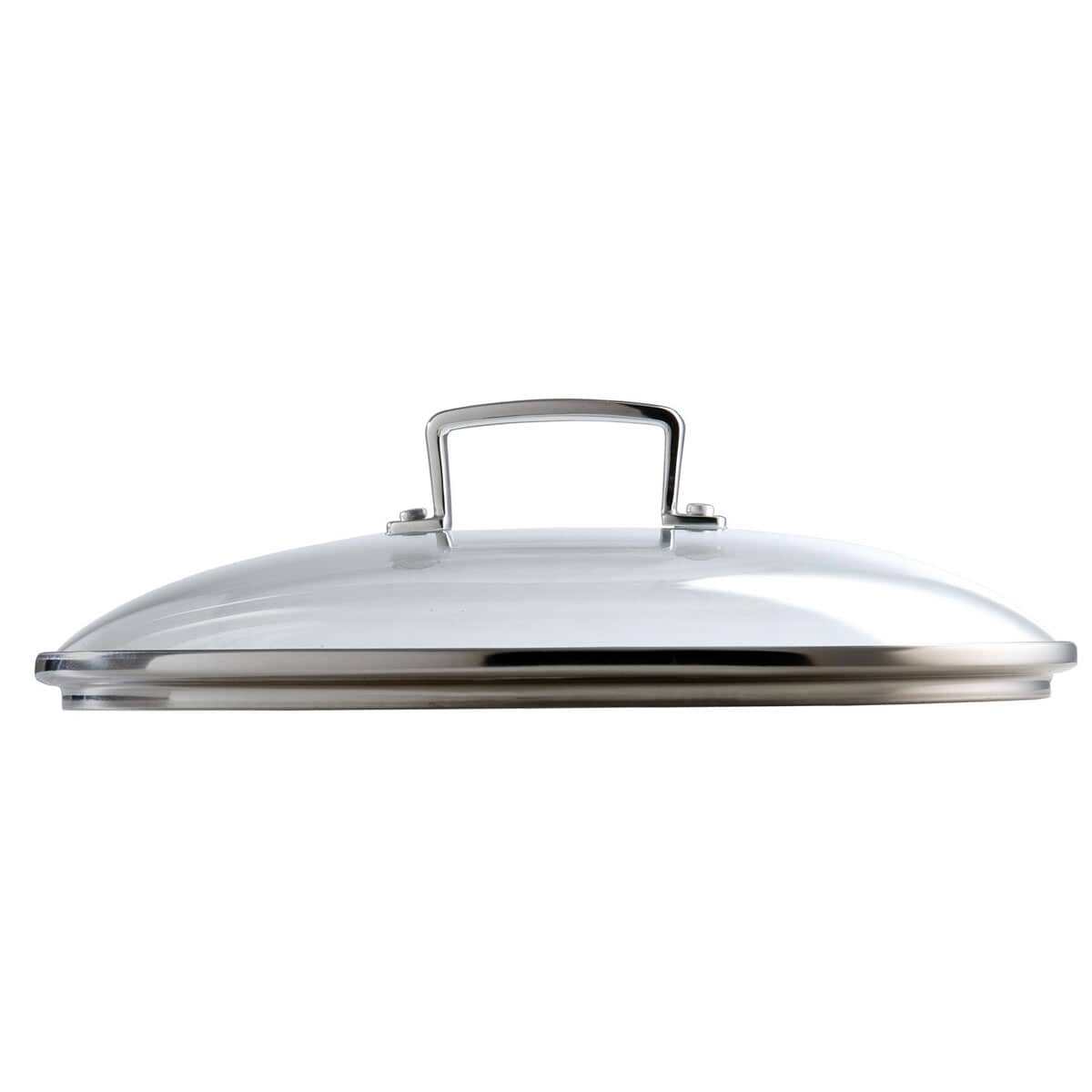 Le Creuset Toughened Non-Stick Shallow Domed Lid In Clear