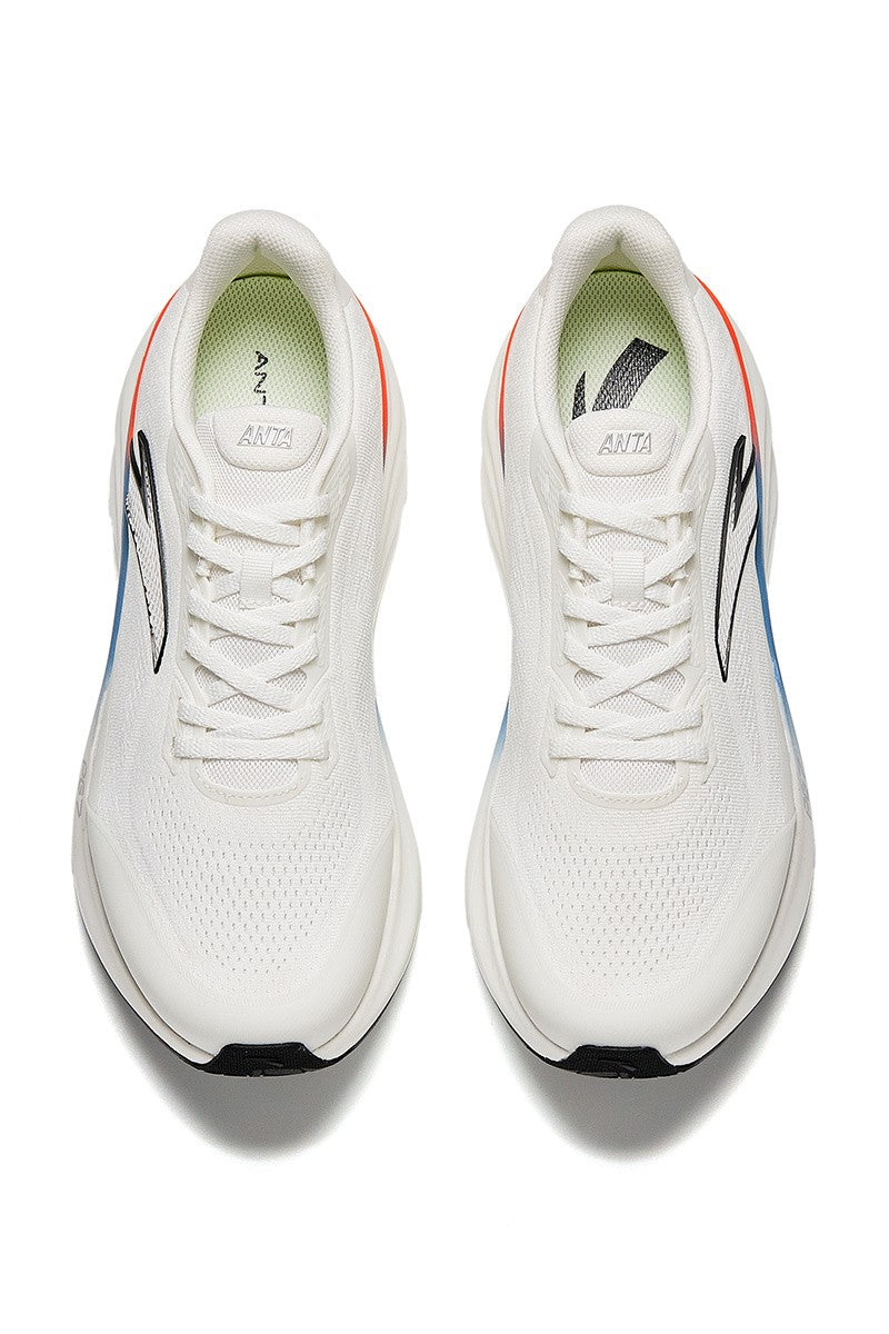 Anta Mens Walk 1.5 Running Shoes In White