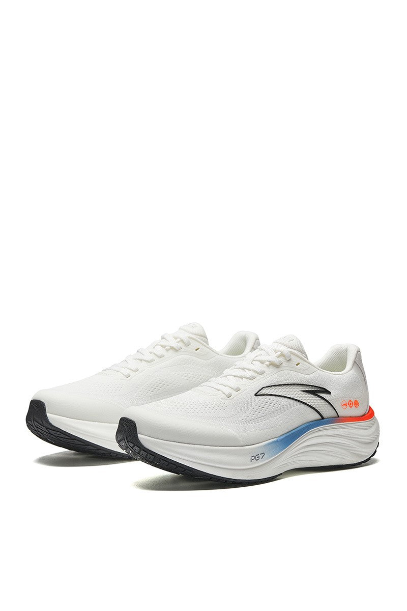 Anta Mens Walk 1.5 Running Shoes In White