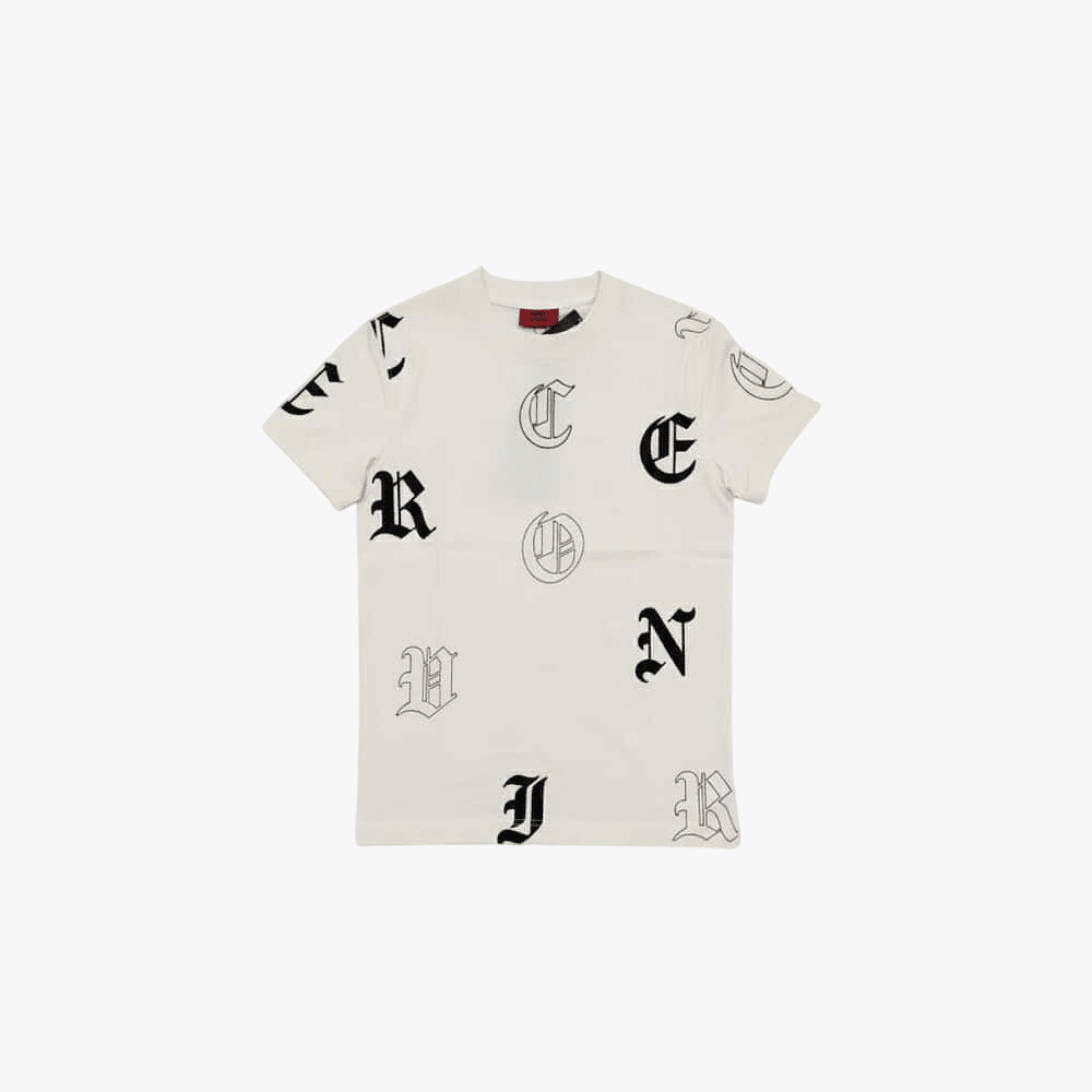 Enrico Coveri Mens 703 T-Shirt In Off White