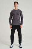 Anta Mens Advanced Running Woven Track Pants In Black
