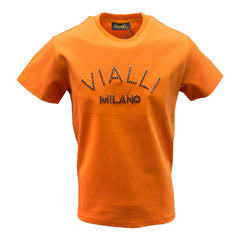 Vialli Vj24Wt81 Horast Orange T-Shirt Orange